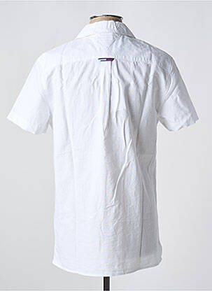Chemise manches courtes blanc TOMMY HILFIGER homme