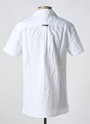Chemise manches courtes blanc TOMMY HILFIGER pour homme seconde vue