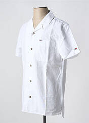 Chemise manches courtes blanc TOMMY HILFIGER pour homme seconde vue