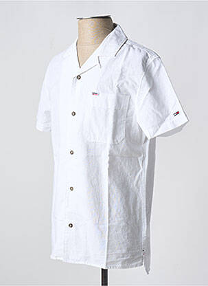 Chemise manches courtes blanc TOMMY HILFIGER homme