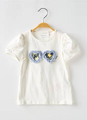 T-shirt blanc NAME IT pour fille seconde vue