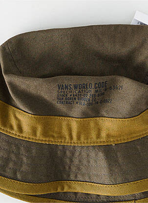 Chapeau kaki VANS homme