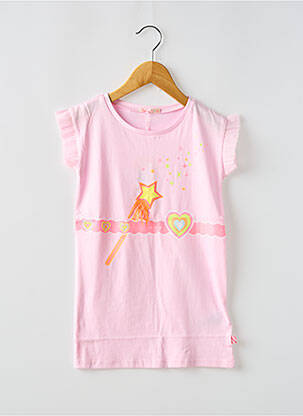 Robe mi-longue col rond rose BILLIEBLUSH fille