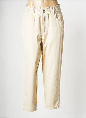 Jean coupe mom beige B.YOUNG femme
