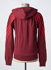 Gilet manches longues rouge ADIDAS pour homme seconde vue
