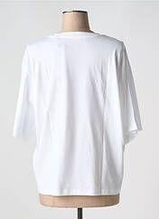 T-shirt blanc ADIDAS pour femme seconde vue