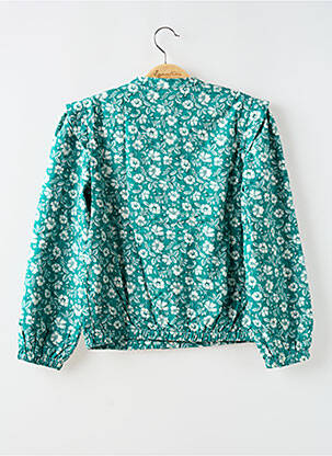 Blouson col rond vert TAPE À L'OEIL fille