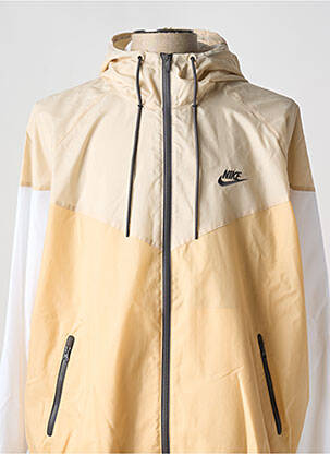 Coupe-vent col col montant orange NIKE homme