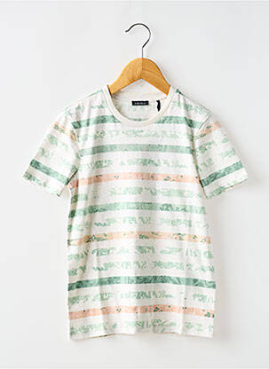 T-shirt blanc IKKS JUNIOR pour garçon