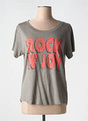 T-shirt gris LEON & HARPER pour femme seconde vue