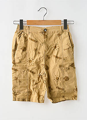 Bermuda beige TAPE À L'OEIL pour garçon