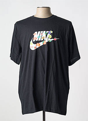 T-shirt noir NIKE pour homme