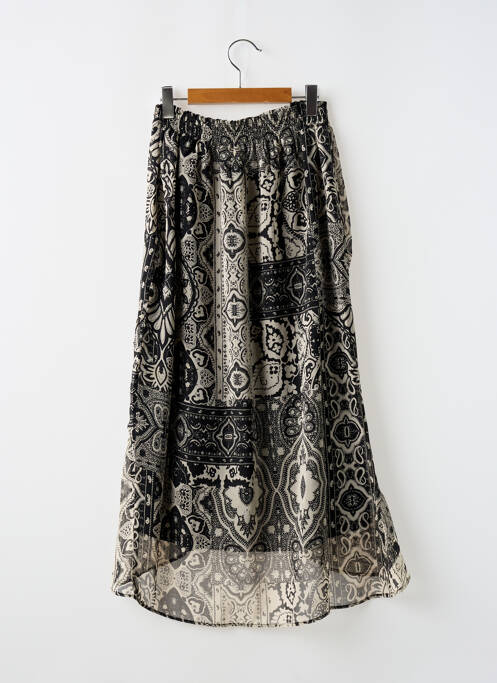 Jupe mi-longue noir IKKS pour femme