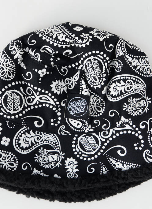 Chapeau noir SANTA CRUZ pour femme