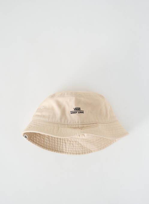 Chapeau beige VANS femme