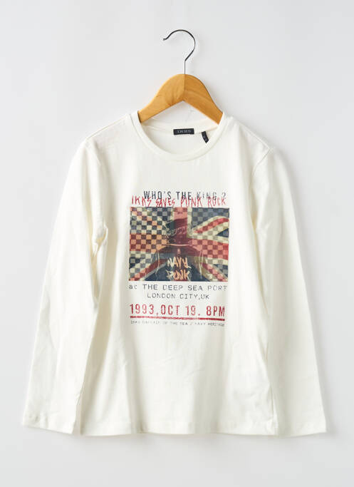 T-shirt blanc IKKS JUNIOR pour garçon