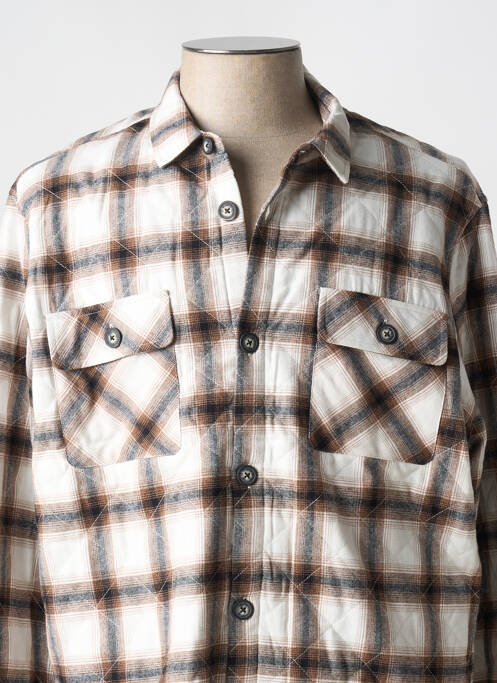 Veste casual beige BONOBO pour homme