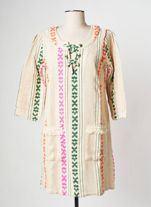 Robe courte multicolore WILD pour femme