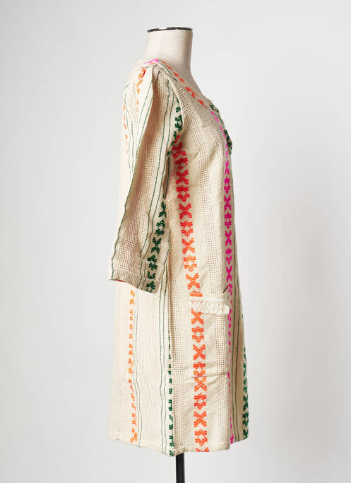 Robe courte multicolore WILD pour femme