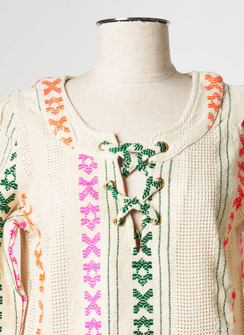 Robe courte multicolore WILD pour femme