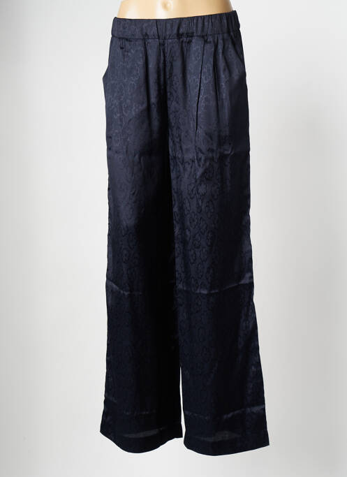 Pantalon large bleu BIZANCE pour femme