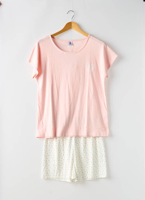 Pyjama rose PETIT BATEAU pour fille