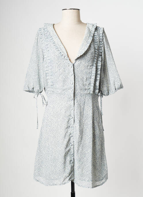 Robe courte bleu ATELIER REVE pour femme