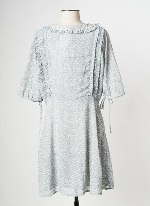 Robe courte bleu ATELIER REVE pour femme