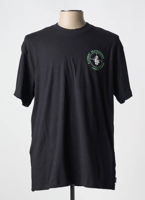 T-shirt noir ELEMENT pour homme