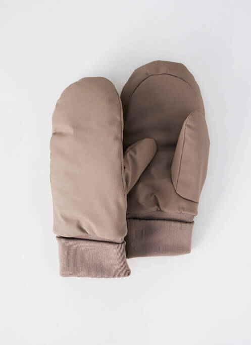 Gants marron RAINS pour homme