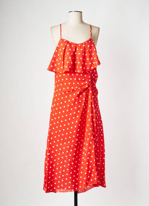 Robe mi-longue rouge ESSENTIEL ANTWERP pour femme