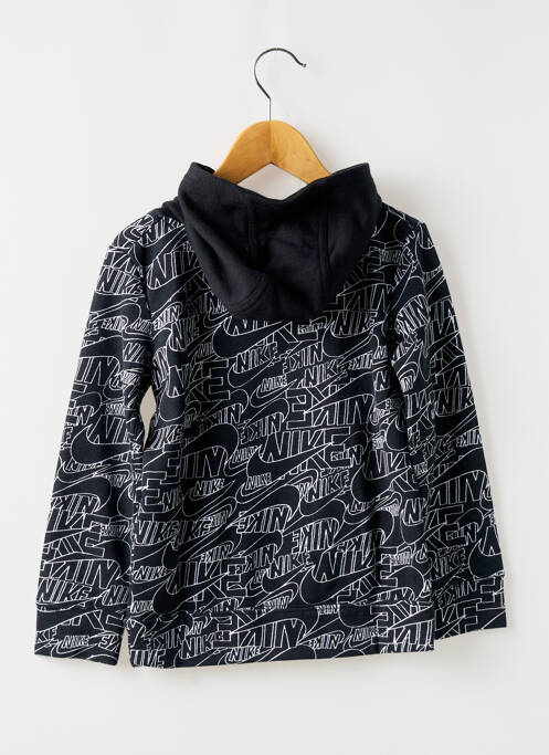Sweat-shirt à capuche noir NIKE garçon