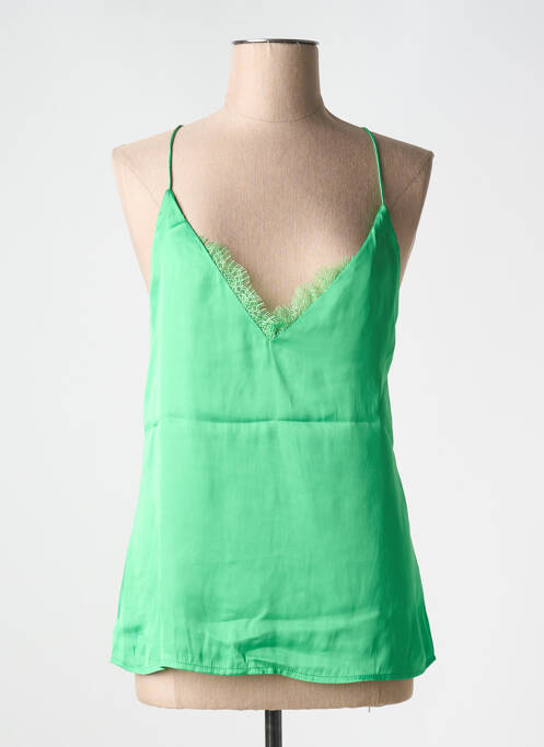 Top vert SEE U SOON pour femme