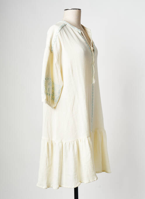 Robe courte beige B.YOUNG pour femme