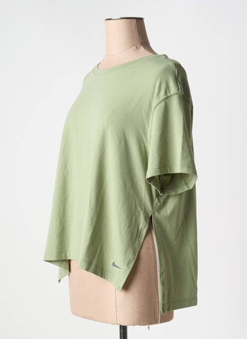 T-shirt vert NIKE pour femme