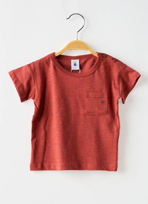 T-shirt rouge PETIT BATEAU pour garçon