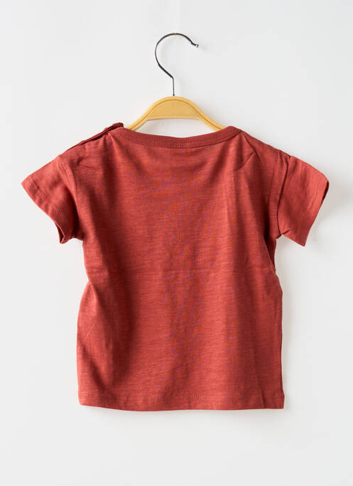 T-shirt rouge PETIT BATEAU pour garçon