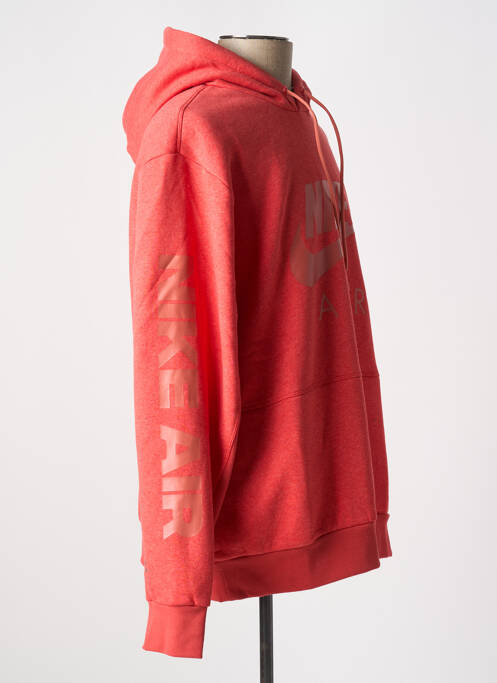 Sweat-shirt à capuche rouge NIKE pour homme