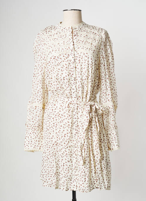 Robe courte beige ATELIER REVE pour femme