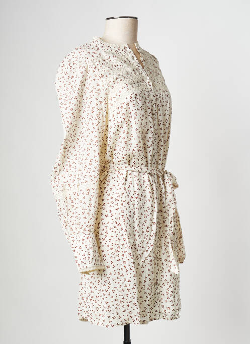 Robe courte beige ATELIER REVE pour femme