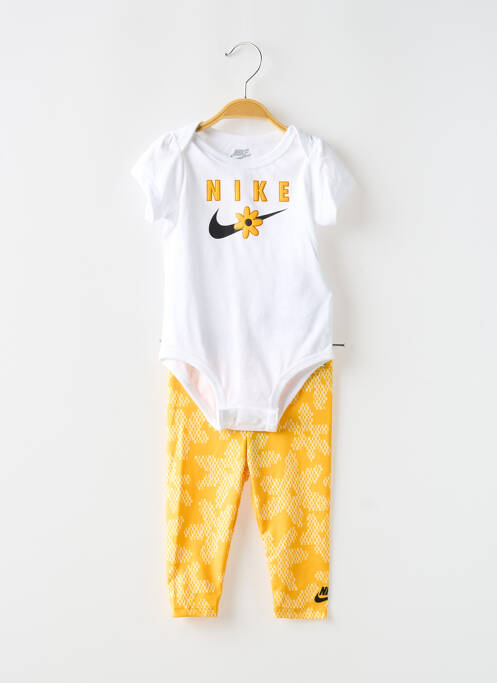 Ensemble pantalon jaune NIKE pour fille