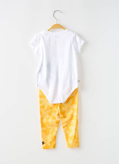 Ensemble pantalon jaune NIKE pour fille