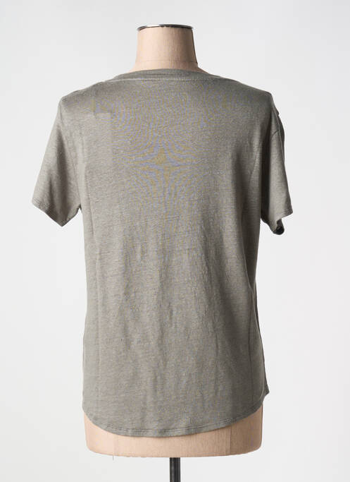 T-shirt gris LEON & HARPER pour femme
