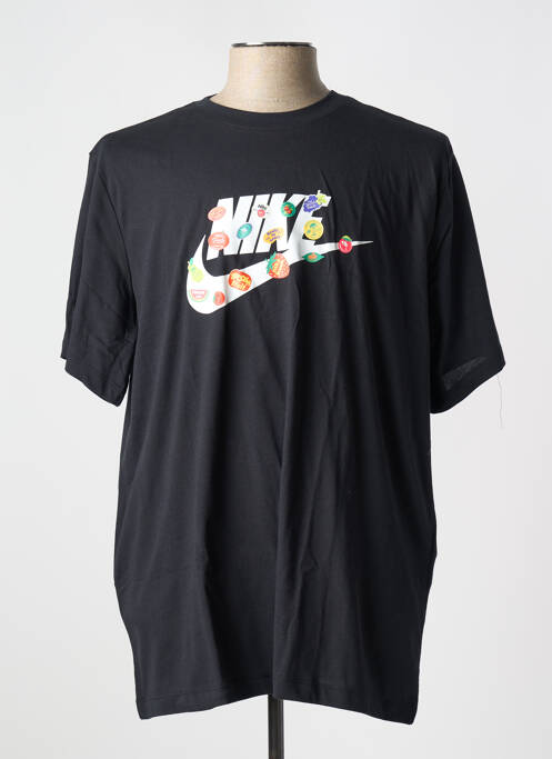 T-shirt noir NIKE pour homme