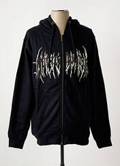 Sweat-shirt noir WASTED PARIS pour homme seconde vue