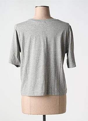 T-shirt col rond gris STELLA FOREST femme