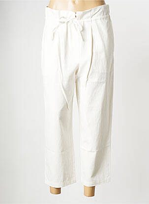 Pantalon large blanc THE KORNER femme