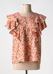 Top orange JOLIE JOLIE PAR PETITE MENDIGOTE pour femme seconde vue