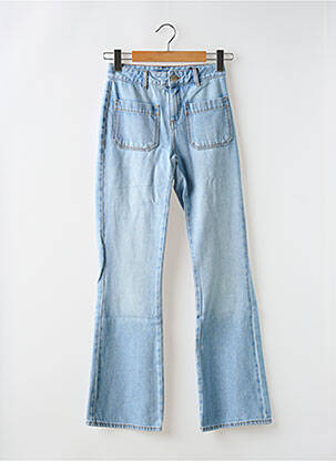 Pantalon droit bleu LEON & HARPER femme