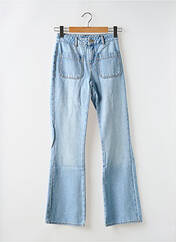 Pantalon droit bleu LEON & HARPER pour femme seconde vue